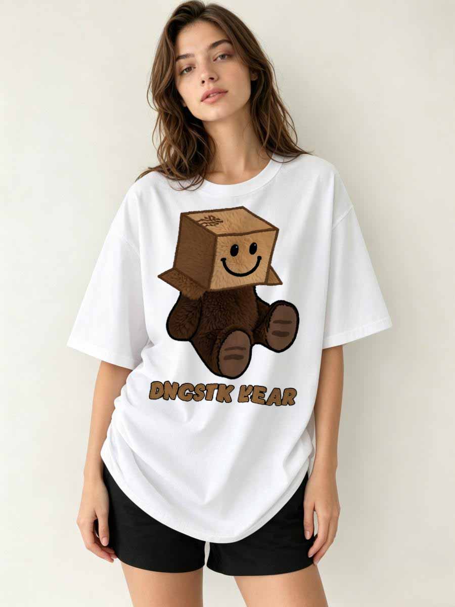 Women'S Fashion Market Size - เสื้อยืดผู้หญิง ผ้าฝ้าย แขนสั้น แฟชั่นฤดูร้อน สไตล์ลำลอง สำหรับใส่ในเมือง