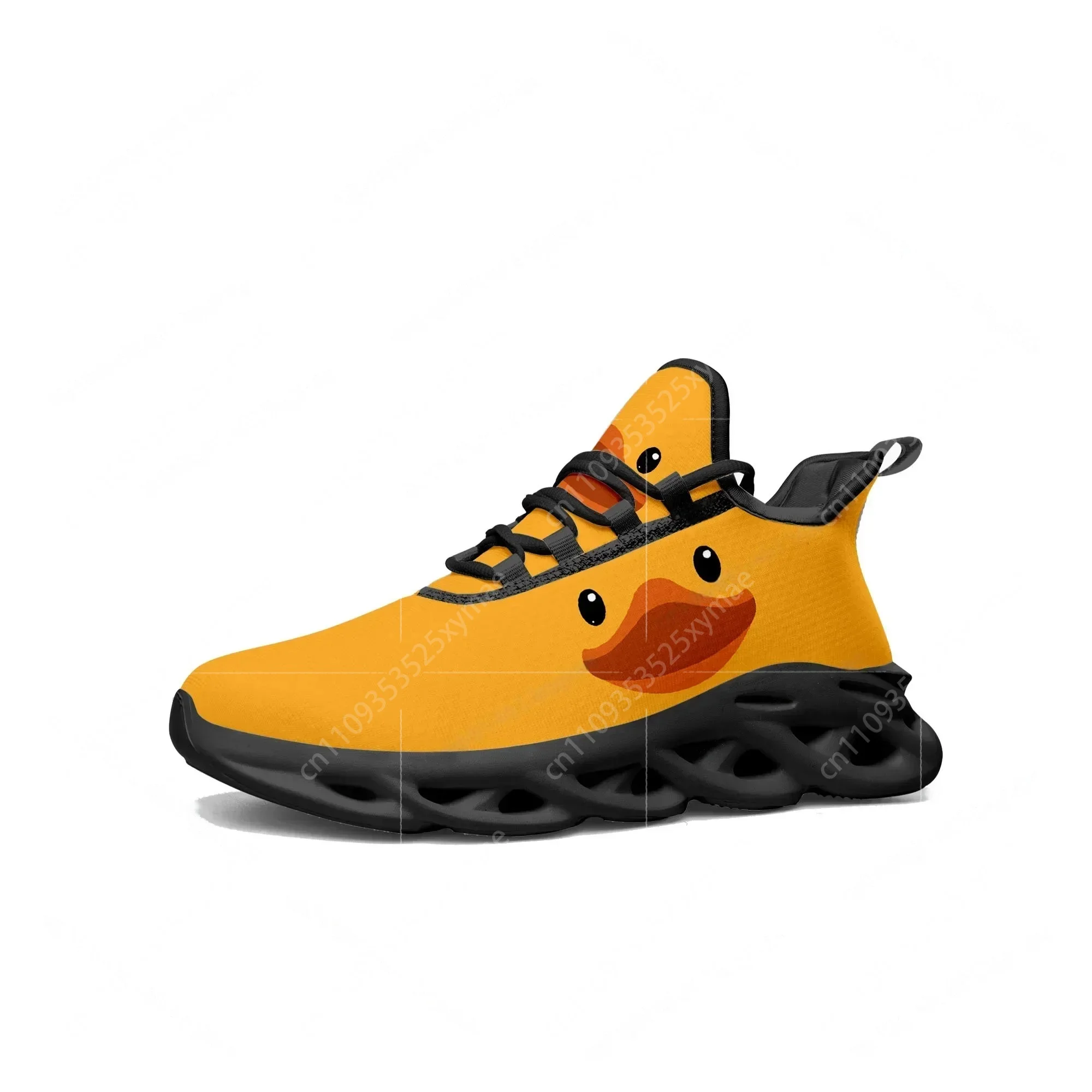 Women'S Yellow Fashion Sneakers - รองเท้าผ้าใบพิมพ์ลายเป็ดสีเหลือง รองเท้าผ้าใบผู้ชาย ผู้หญิง กีฬา วิ่ง คุณภาพสูง