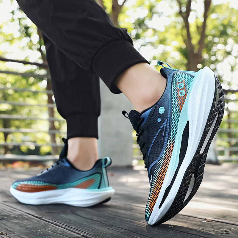 New Balance Fashion Women - รองเท้ากีฬาแบบเบาสำหรับผู้ชายและผู้หญิงรุ่นใหม่ รองเท้าวิ่งมาราธอน รองเท้าวิ่งแข่ง รองเท้าเดินที่มีการทรงตัวที่มั่นคง
