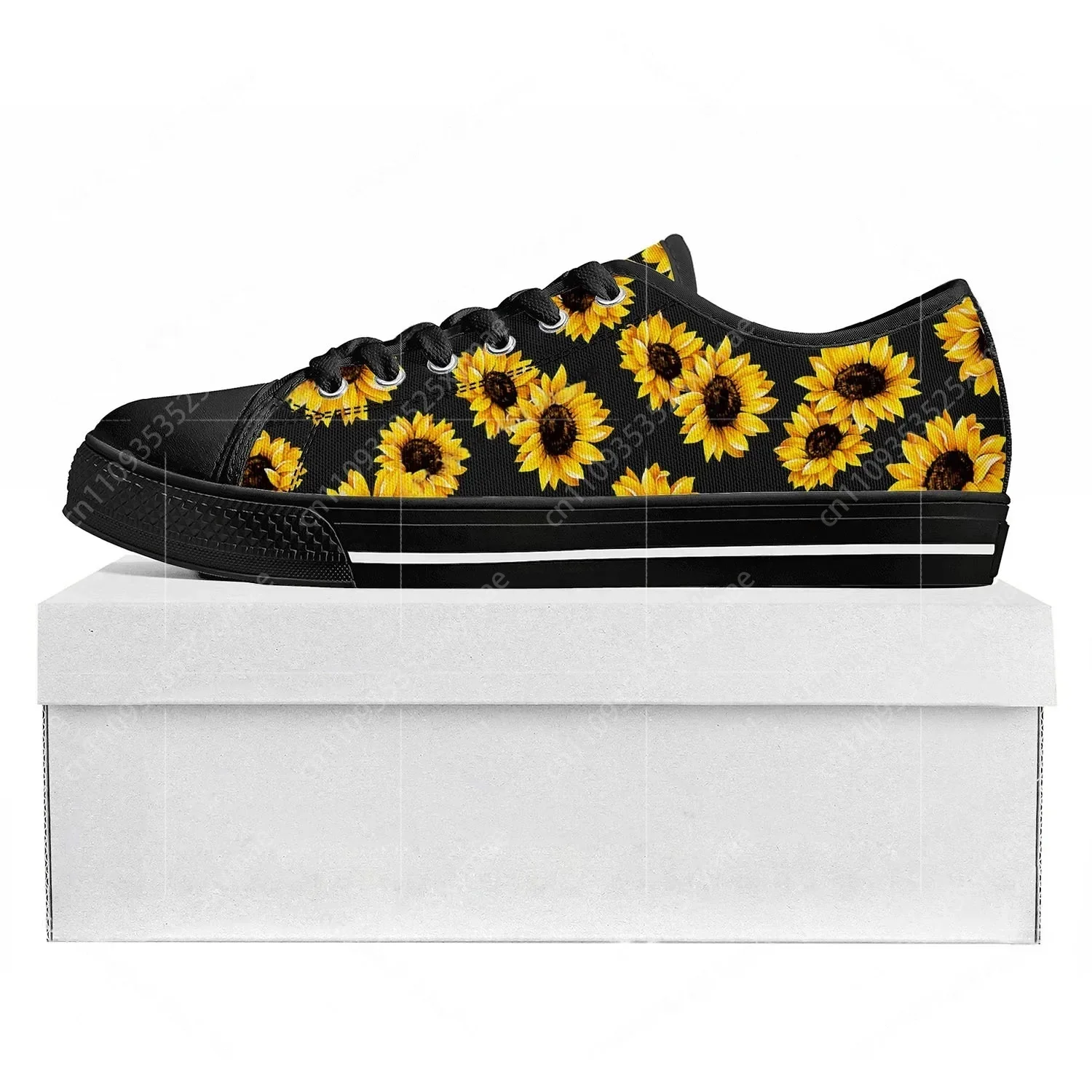 รองเท้าผ้าใบลายดอกทานตะวันสีเห - Women'S Yellow Fashion Sneakers บทวิจารณ์และราคา