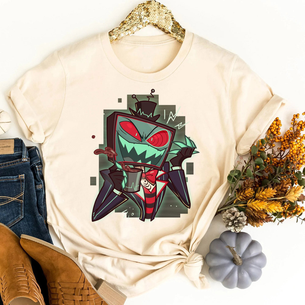 เสื้อยืด Hazbin Hotel แฟชั่นเก - Women Fashion 80S บทวิจารณ์และราคา