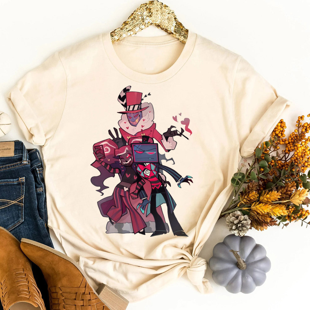 เสื้อยืด Hazbin Hotel แฟชั่นเก - Women Fashion 80S บทวิจารณ์และราคา