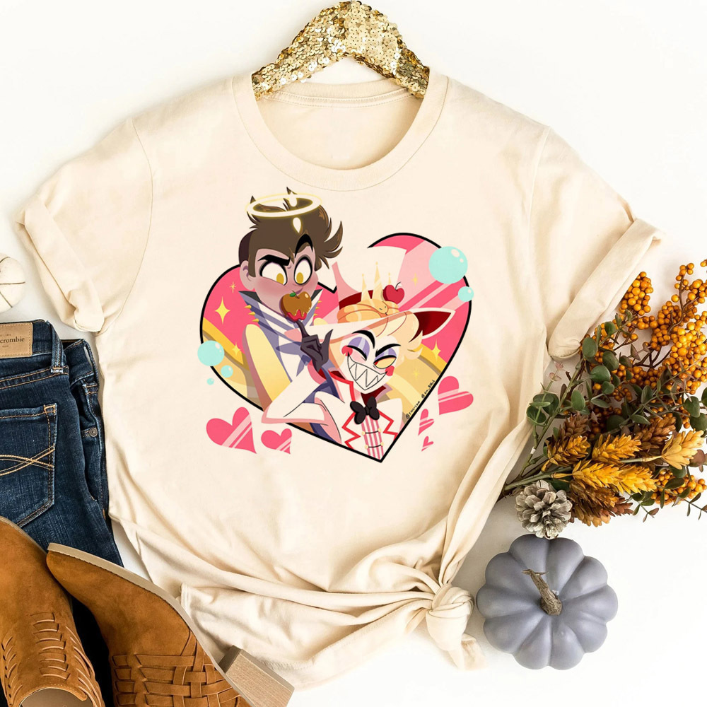 เสื้อยืด Hazbin Hotel แฟชั่นเก - Women Fashion 80S บทวิจารณ์และราคา