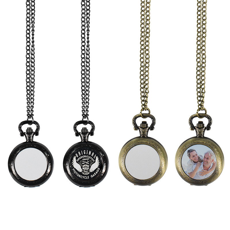 สร้อยคอจี้นาฬิกาพกโลหะวินเทจแบ - Women'S Fashion Quartz Watch บทวิจารณ์และราคา