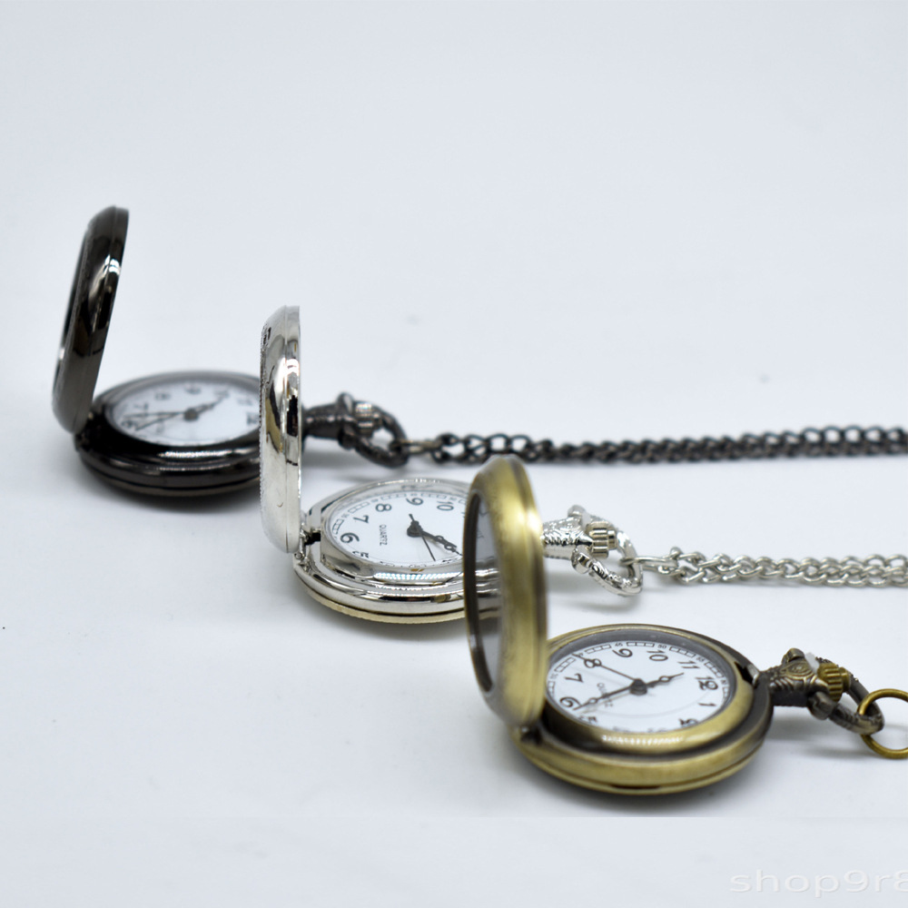สร้อยคอจี้นาฬิกาพกโลหะวินเทจแบ - Women'S Fashion Quartz Watch บทวิจารณ์และราคา
