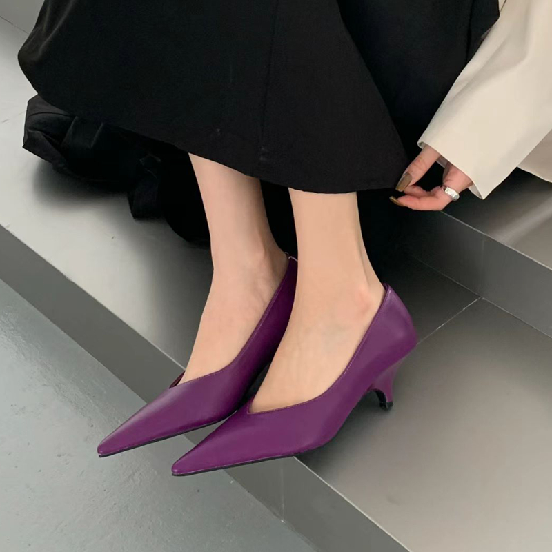 รองเท้าส้นเตี้ยแบบสวม SUOJIALU - Women'S Fashion For 2025 บทวิจารณ์และราคา