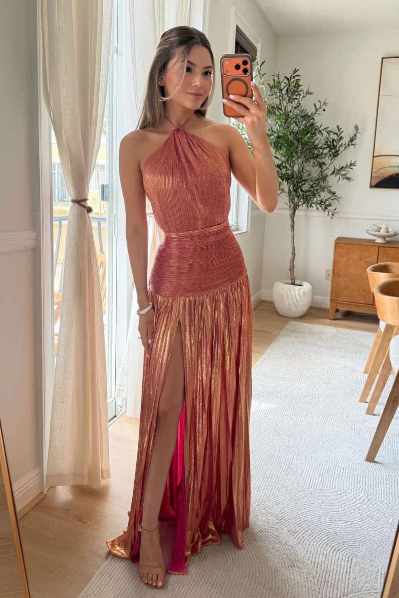 ชุดเดรสยาวทรงคอร์เซ็ทสีเมทัลลิ - Women'S Fashion Gilded Age บทวิจารณ์และราคา