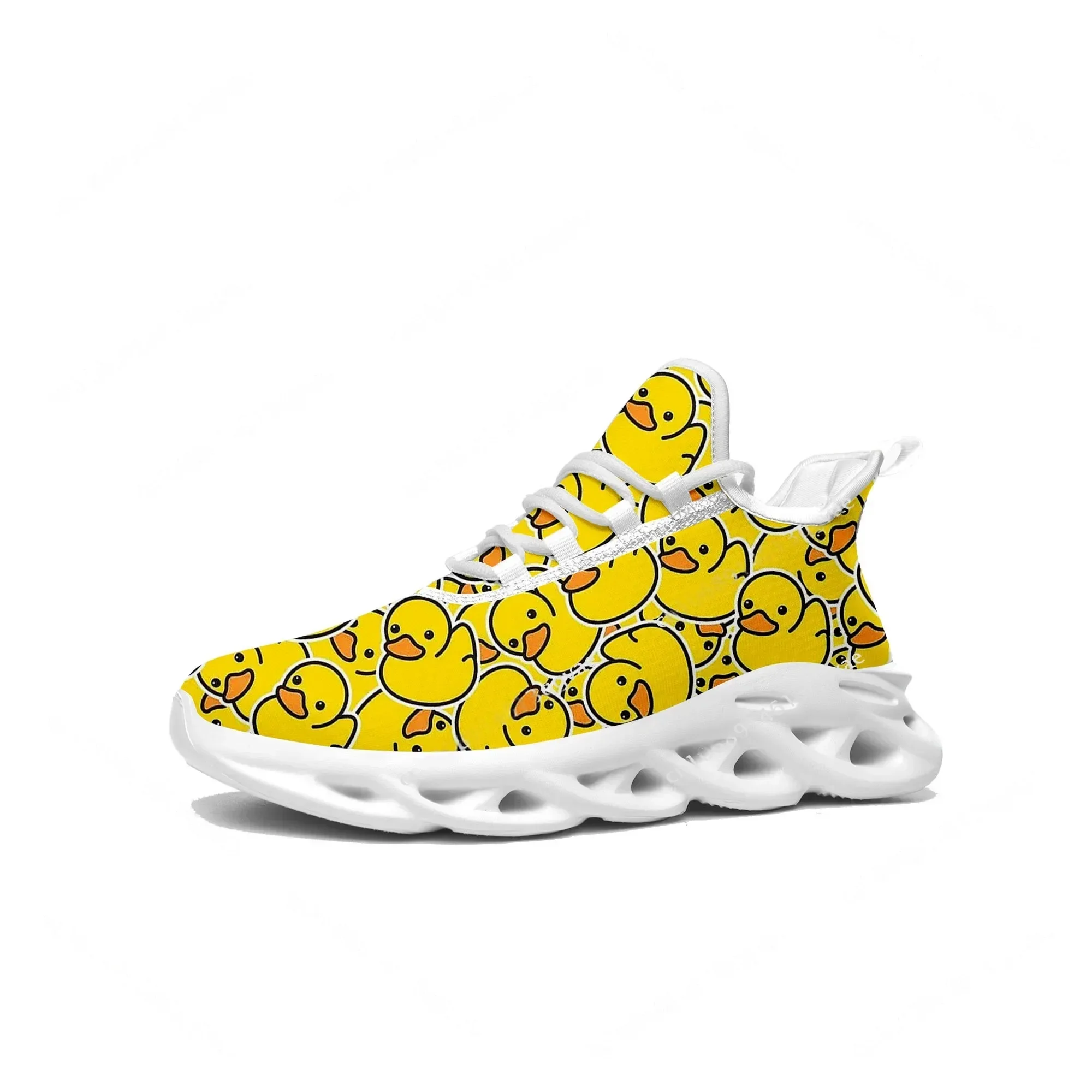 รองเท้าผ้าใบพิมพ์ลายเป็ดสีเหลื - Women'S Yellow Fashion Sneakers บทวิจารณ์และราคา