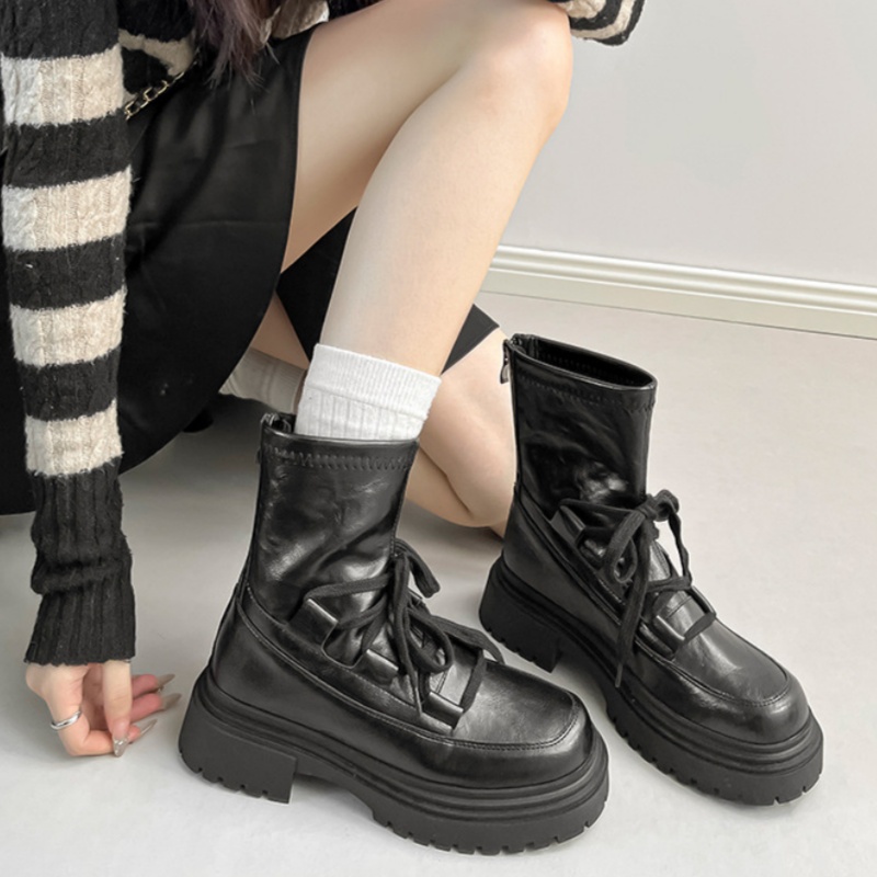 รองเท้าบูทผู้หญิงลำลองแฟชั่นให - Women'S Fashion Riding Boots บทวิจารณ์และราคา