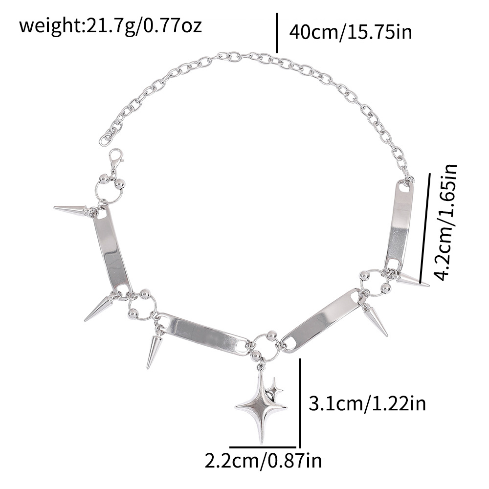 สร้อยคอแบบมีหมุดสไตล์พังก์, เค - Women Fashion Necklace บทวิจารณ์และราคา