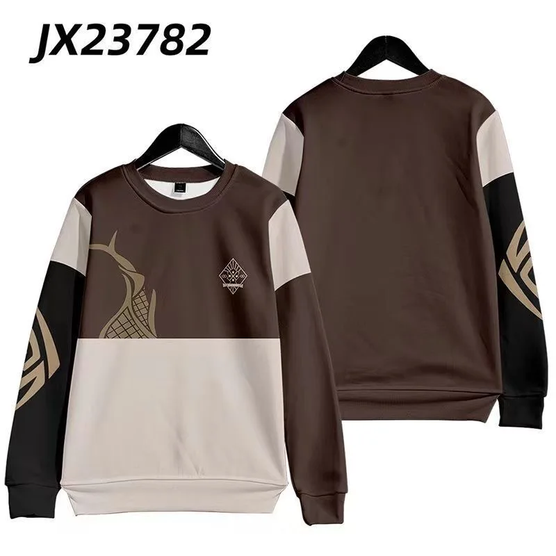 Genshin Impact Zhongli 3D พิมพ - Women'S Fashion Zip Hoodie บทวิจารณ์และราคา