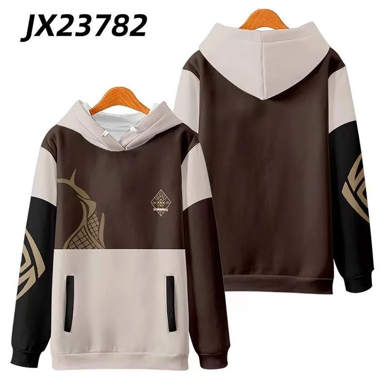 Genshin Impact Zhongli 3D พิมพ - Women'S Fashion Zip Hoodie บทวิจารณ์และราคา