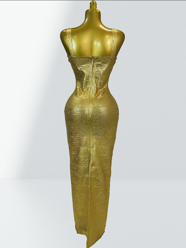 ชุดเดรสยาวสีชมพูทอง แต่งขอบทอง - Women'S Fashion Gilded Age บทวิจารณ์และราคา