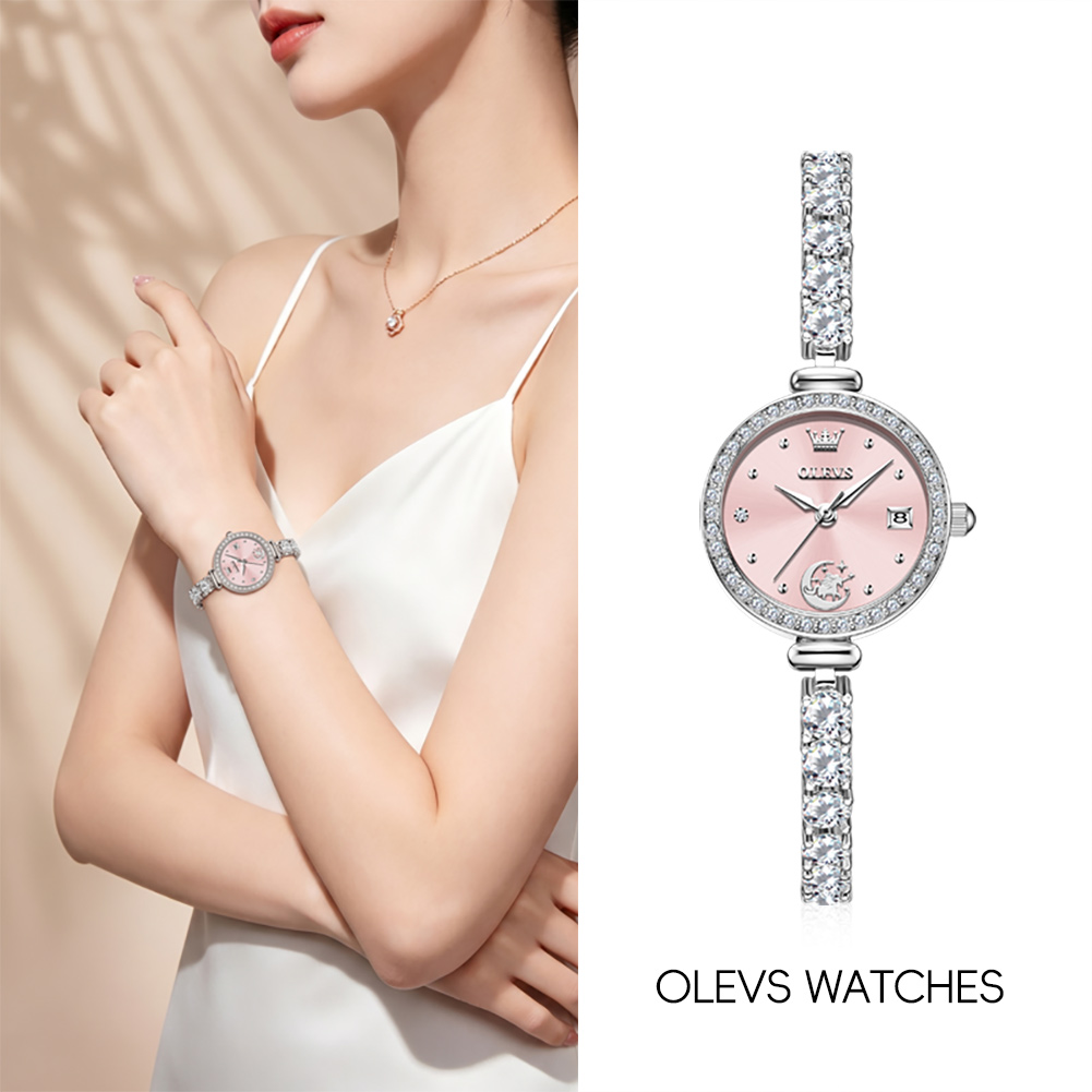 OLEVS 2998 นาฬิกาแบรนด์แท้ของแ - Women'S Fashion Quartz Watch บทวิจารณ์และราคา