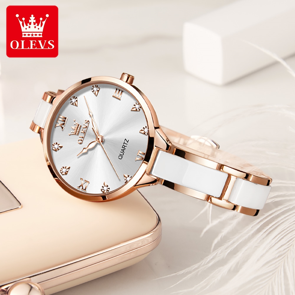 OLEVS 5872 นาฬิกาผู้หญิงนาฬิกา - Women'S Fashion Quartz Watch บทวิจารณ์และราคา