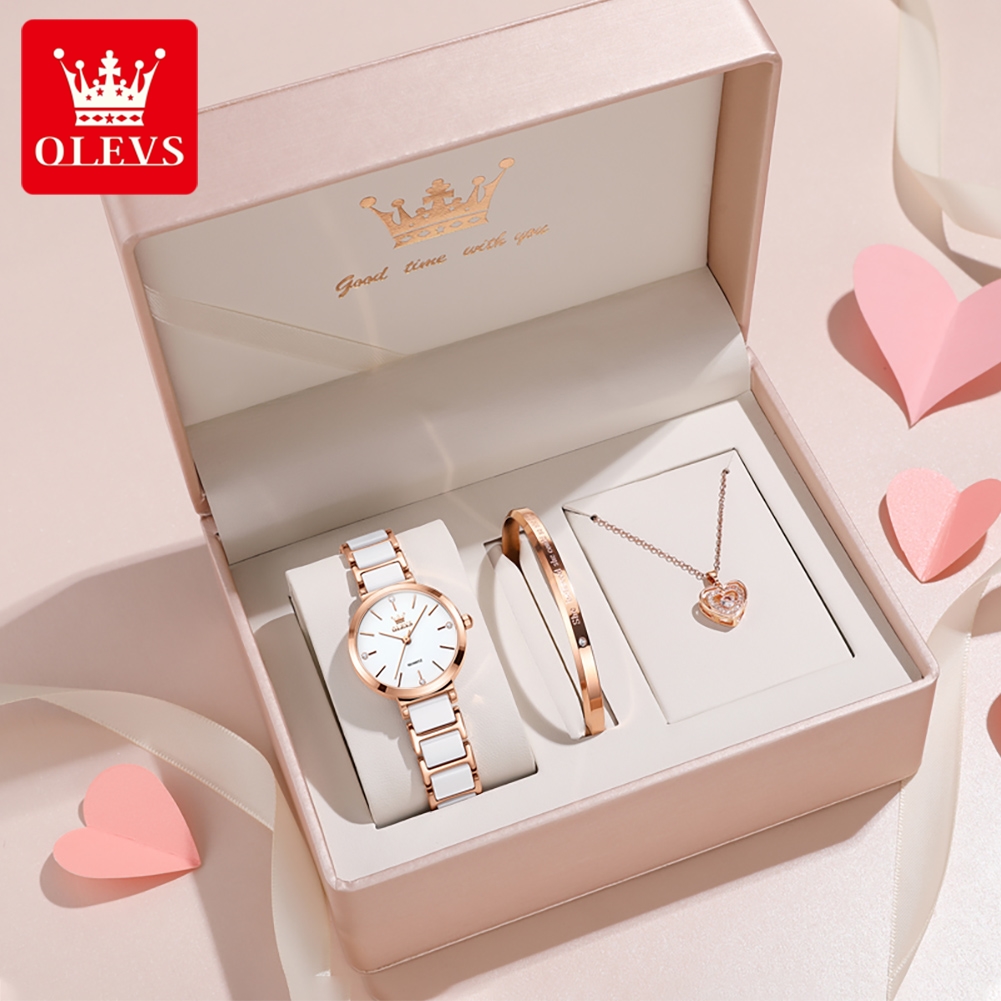 นาฬิกาข้อมือผู้หญิง OLEVS รุ่น - Women'S Fashion Quartz Watch บทวิจารณ์และราคา