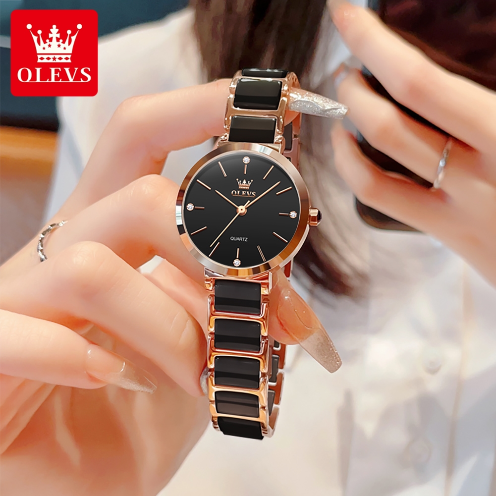 นาฬิกาข้อมือผู้หญิง OLEVS รุ่น - Women'S Fashion Quartz Watch บทวิจารณ์และราคา