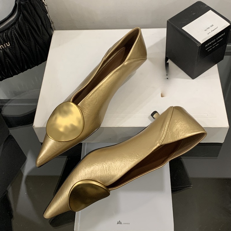 รองเท้าส้นแบนแบบสวมหัวแหลมสำหร - Women'S Fashion For 2025 บทวิจารณ์และราคา