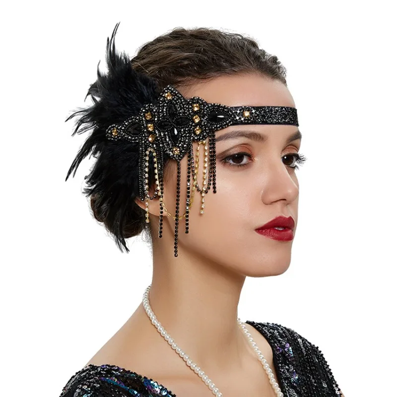 ที่คาดผม Great Gatsby แบบวินเท - Women'S Fashion Roaring 20S บทวิจารณ์และราคา