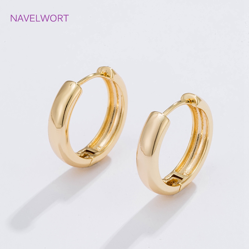 6 ขนาดต่างหูห่วงวงกลมชุบทองของ - Women'S Fashion Earrings บทวิจารณ์และราคา