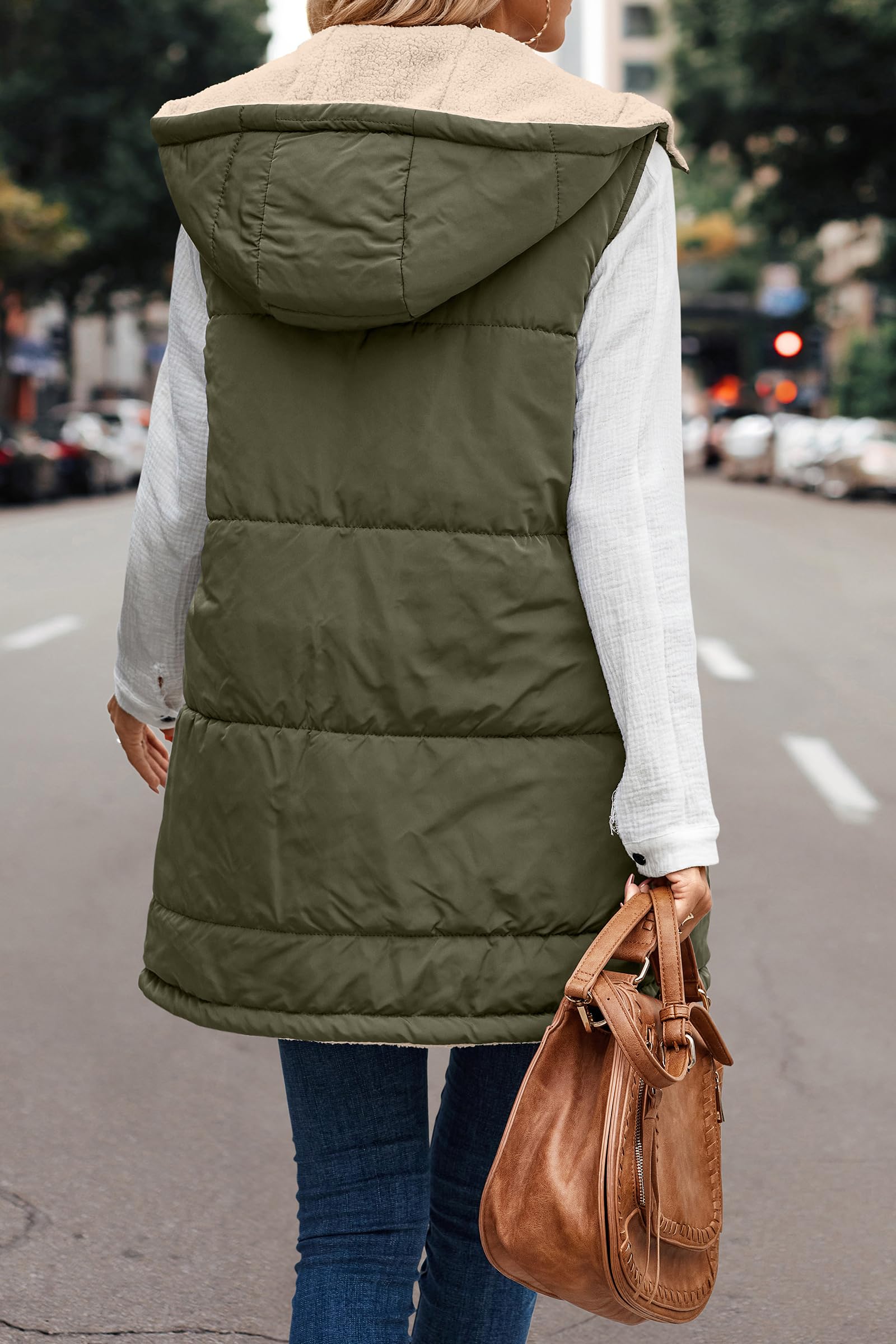 เสื้อโค้ทกันหนาวผู้หญิงแบบสองด - Sherpa Coat Women บทวิจารณ์และราคา