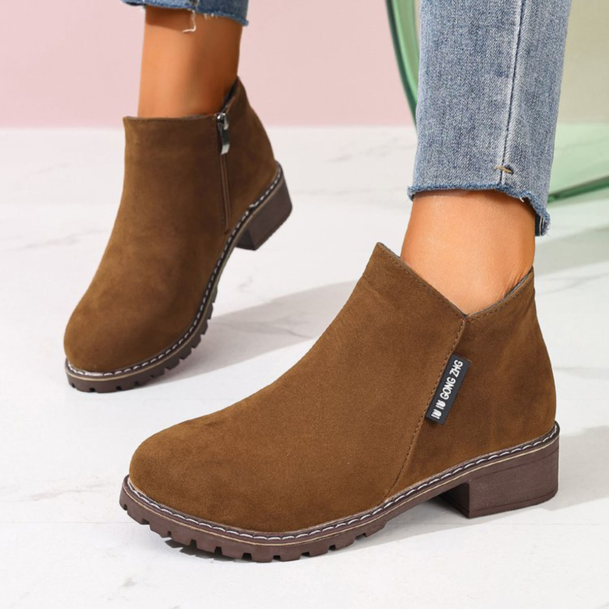 รองเท้าบูทข้อเท้าผู้หญิงสำหรับ - Women'S Fashion Riding Boots บทวิจารณ์และราคา