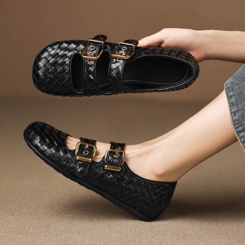 2025 ใหม่รองเท้าผู้หญิงทอเข็มข - Fashion Women Belt บทวิจารณ์และราคา