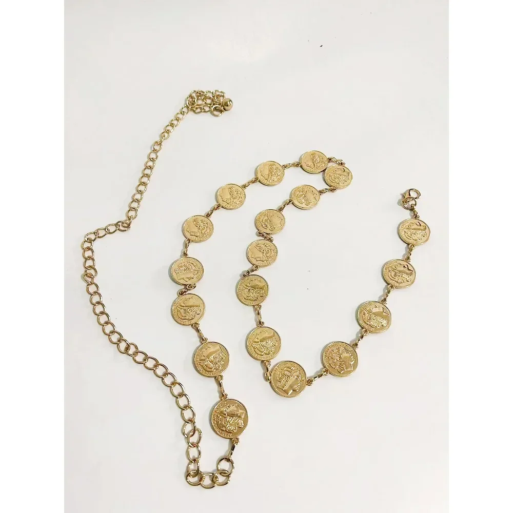 คุณภาพสูง 80s Gold เหรียญ Alex - Women Fashion 80S บทวิจารณ์และราคา
