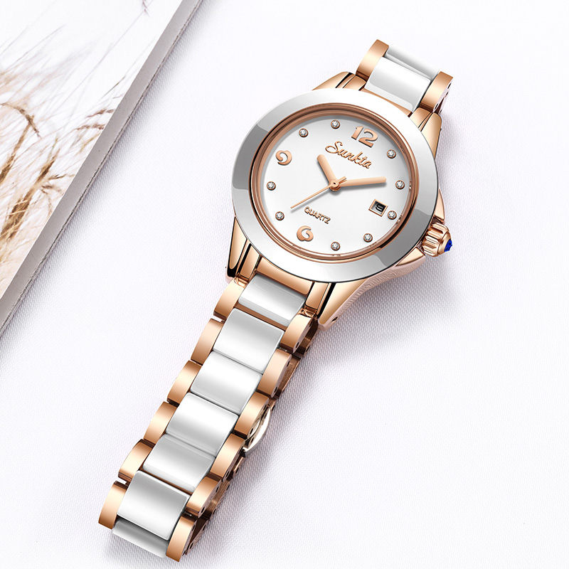 ซุนก้าต้าแฟชั่นนาฬิกาควอทซ์ผู้ - Women'S Fashion Quartz Watch บทวิจารณ์และราคา