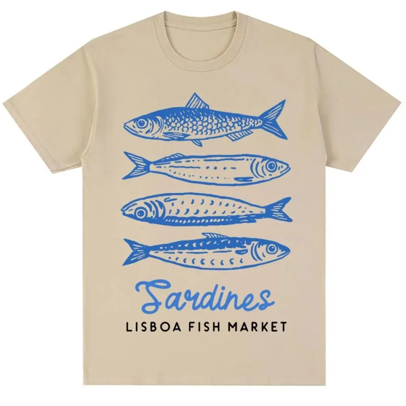 เสื้อยืดลายตลาดปลาตลกๆ แฟชั่นน - Women'S Fashion Market Size บทวิจารณ์และราคา