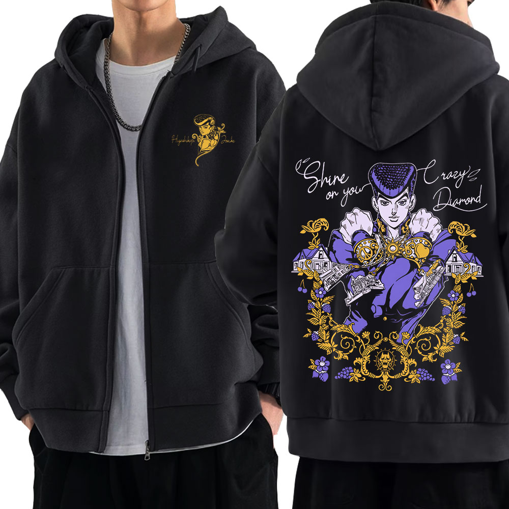 เสื้อฮู้ดซิปอนิเมะ Jojo's Biza - Women'S Fashion Zip Hoodie บทวิจารณ์และราคา