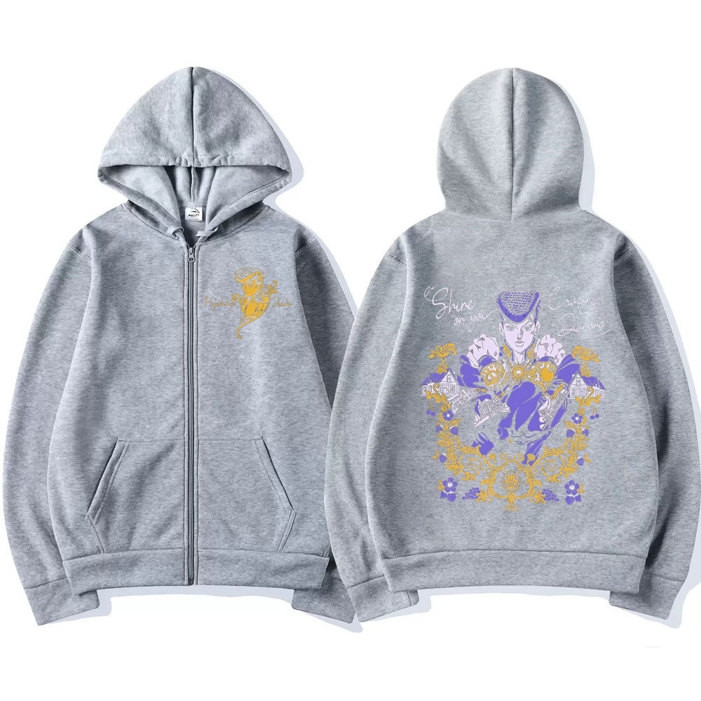 เสื้อฮู้ดซิปอนิเมะ Jojo's Biza - Women'S Fashion Zip Hoodie บทวิจารณ์และราคา