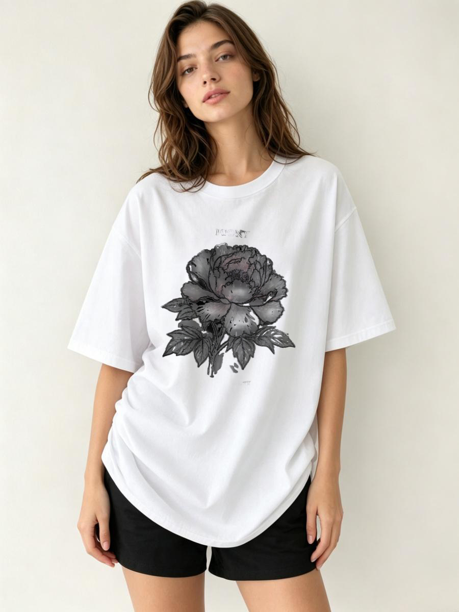 เสื้อยืดผู้หญิง ทรงทันสมัย ขนา - Women'S Fashion Market Size บทวิจารณ์และราคา