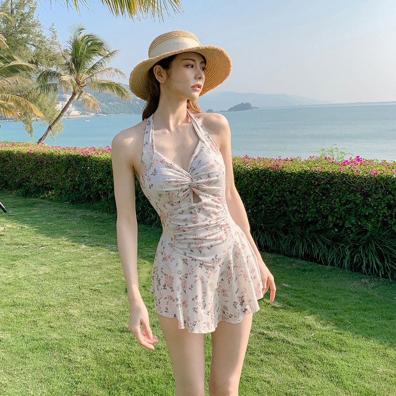 ใหม่ฤดูร้อนลายดอกไม้มोโนกินีชุ - Floral Summer Dress บทวิจารณ์และราคา