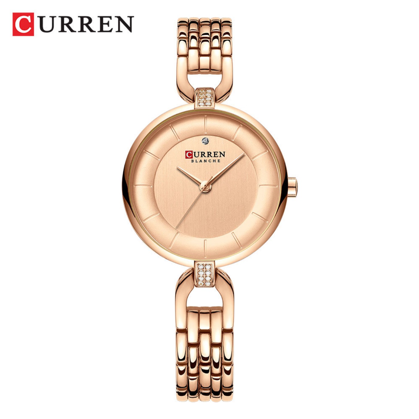 นาฬิกาผู้หญิง CURREN แบรนด์หรู - Women'S Fashion Quartz Watch บทวิจารณ์และราคา