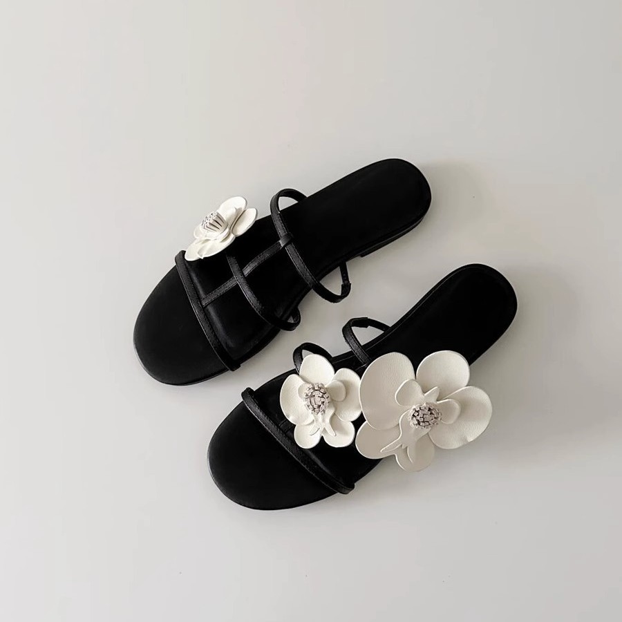 รองเท้าแตะผู้หญิงแฟชั่นฤดูร้อน - Floral Summer Dress บทวิจารณ์และราคา