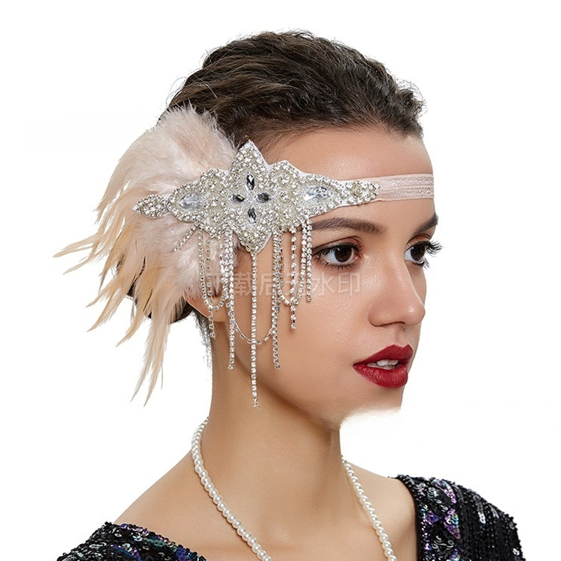 ที่คาดผม Great Gatsby แบบวินเท - Women'S Fashion Roaring 20S บทวิจารณ์และราคา