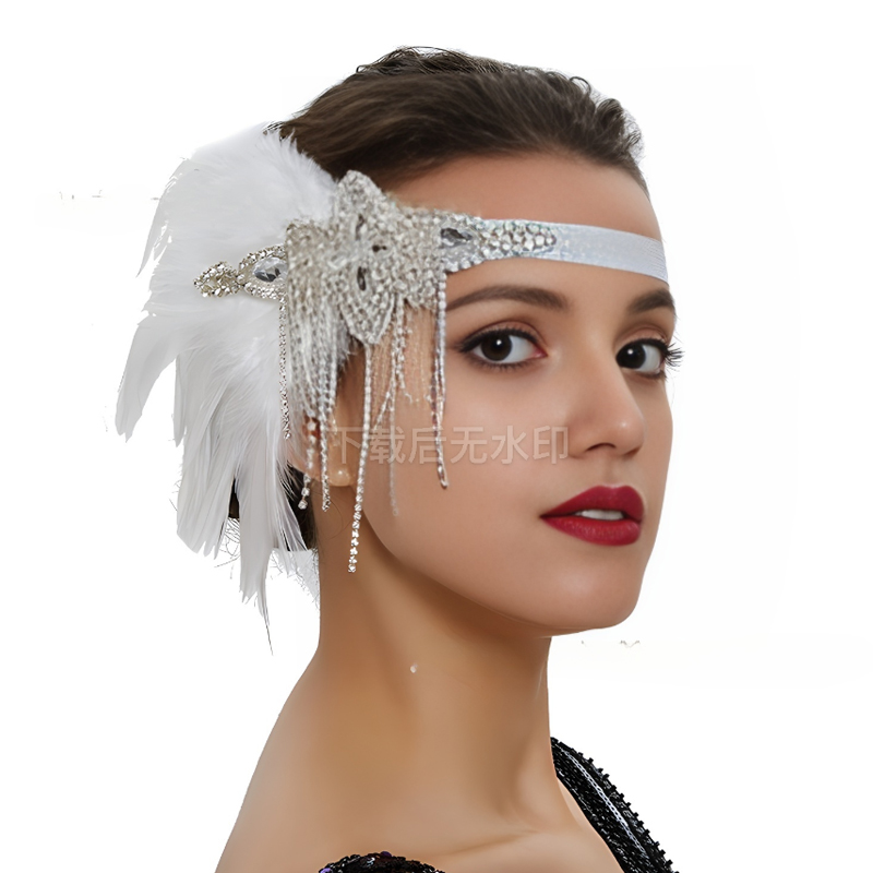 ที่คาดผม Great Gatsby แบบวินเท - Women'S Fashion Roaring 20S บทวิจารณ์และราคา