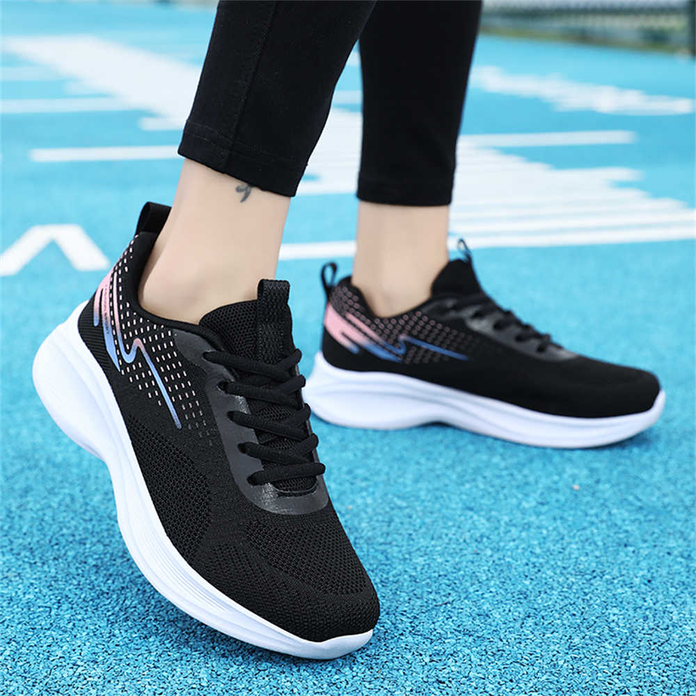 รองเท้าผ้าใบสีดำแบบผูกเชือกสำห - Women'S Yellow Fashion Sneakers บทวิจารณ์และราคา
