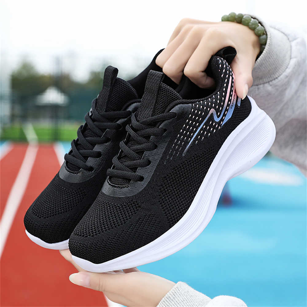 รองเท้าผ้าใบสีดำแบบผูกเชือกสำห - Women'S Yellow Fashion Sneakers บทวิจารณ์และราคา