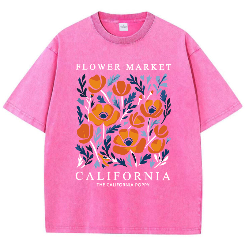 ตลาดดอกไม้แคลิฟอร์เนียพิมพ์ล้า - Women'S Fashion Market Size บทวิจารณ์และราคา
