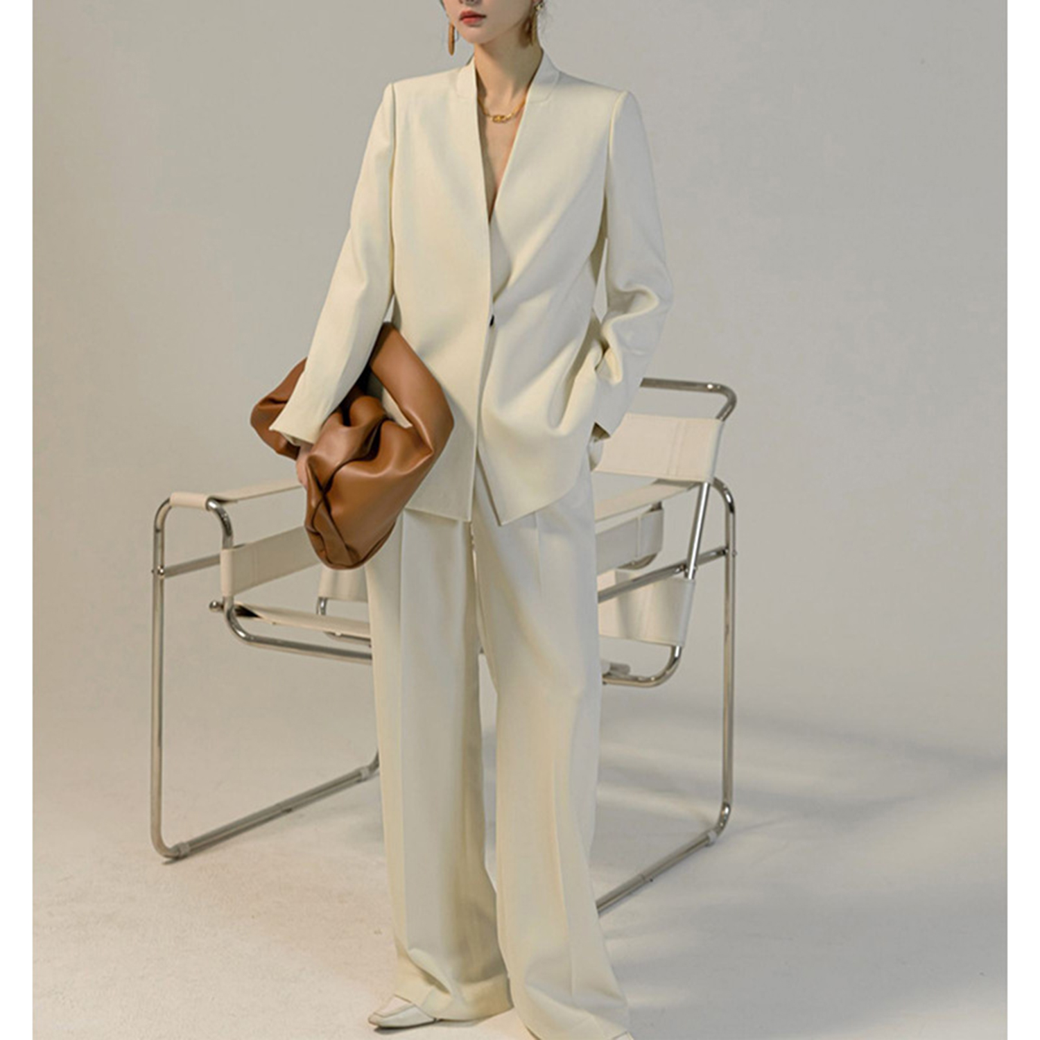 ชุดสูทผู้หญิง Allingentle แบบ  - Women'S Fashion Blazer บทวิจารณ์และราคา