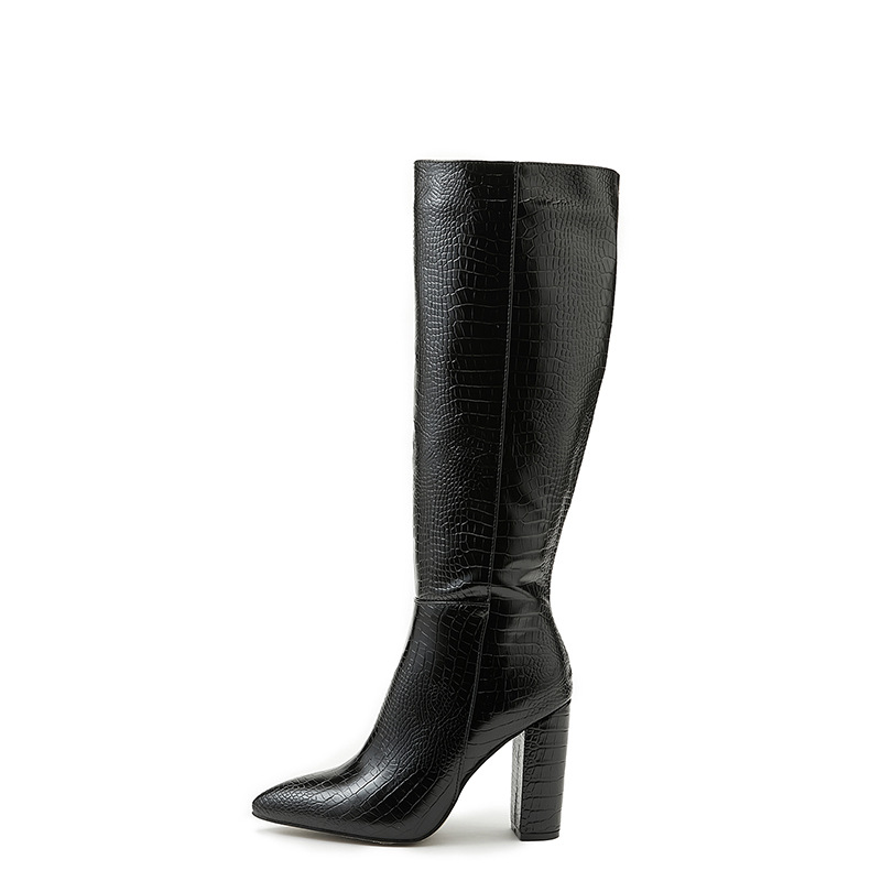 รองเท้าบูทแฟชั่นผู้หญิงทรงสูงถ - Women'S Fashion Riding Boots บทวิจารณ์และราคา