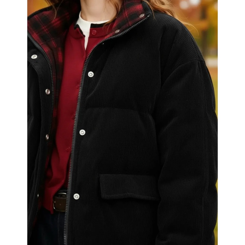 เสื้อโค้ทแบบกลับด้านได้สำหรับฤ - Sherpa Coat Women บทวิจารณ์และราคา