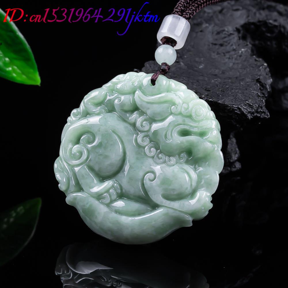 หยกพม่าธรรมชาติ จี้ปี่เซียะ สร - Women Fashion Necklace บทวิจารณ์และราคา