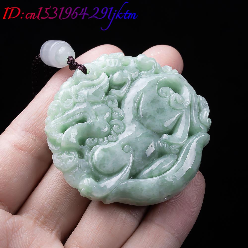 หยกพม่าธรรมชาติ จี้ปี่เซียะ สร - Women Fashion Necklace บทวิจารณ์และราคา
