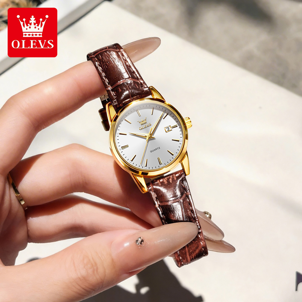 นาฬิกา OLEVS 6898 สำหรับผู้หญิ - Women'S Fashion Quartz Watch บทวิจารณ์และราคา