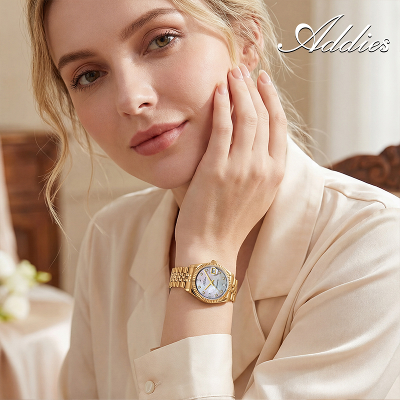 ADDIES 585 ควอตซ์นาฬิกาผู้หญิง - Women'S Fashion Quartz Watch บทวิจารณ์และราคา